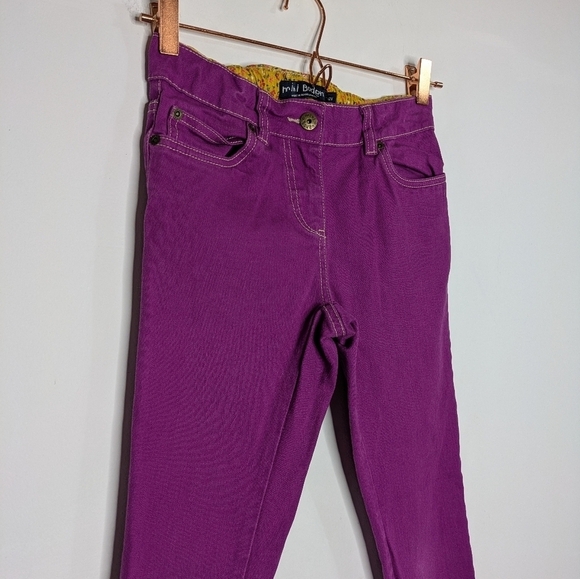 ✨3/$15 Mini Boden purple jeans 12 - Picture 5 of 9